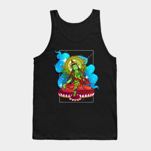 Om Tare - The Divine Feminine - Maa Tara Tank Top